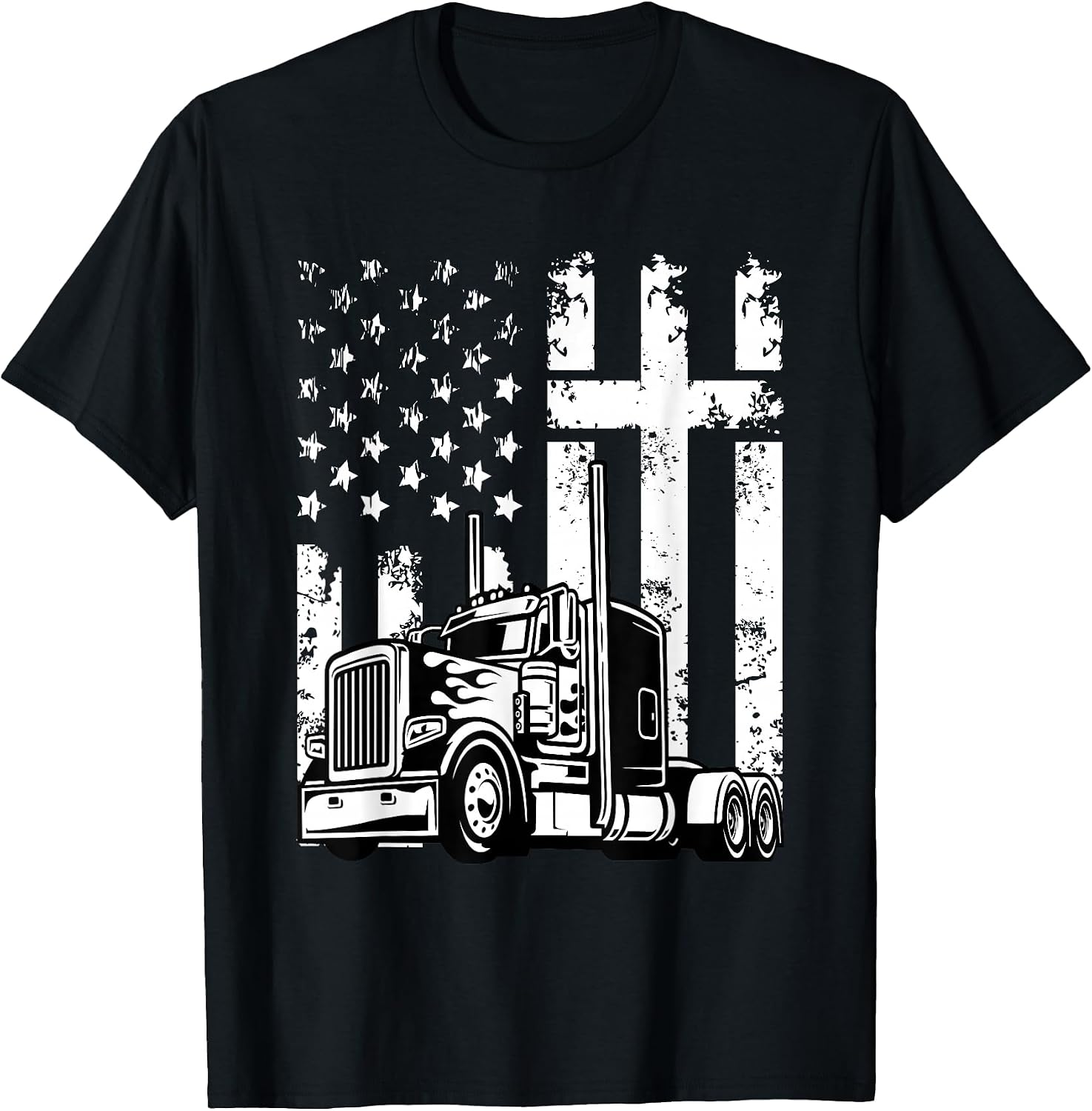 Christian Patriotic Trucker clothing