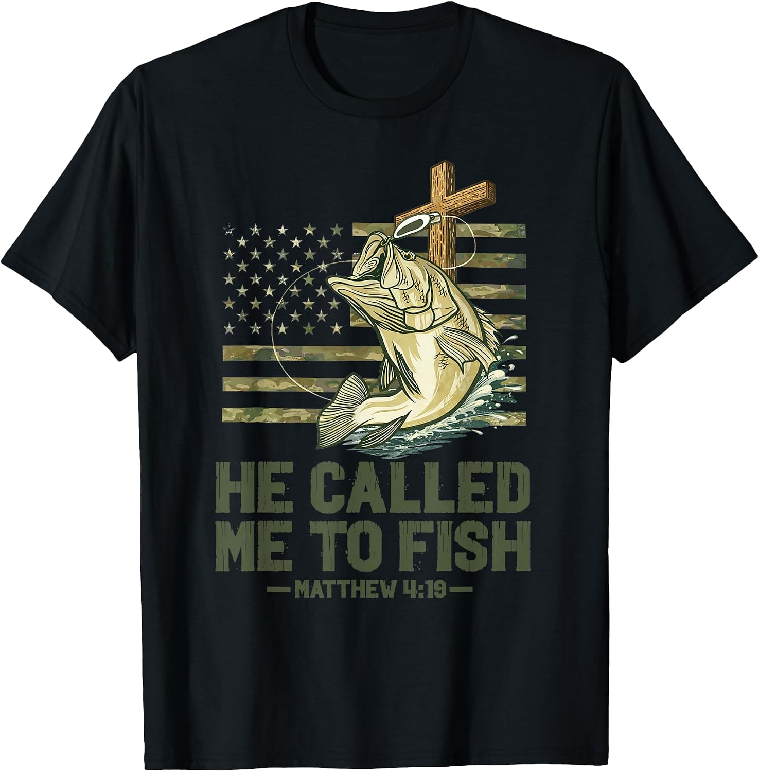 He Called Me To Fish Jesus Merch Apparel