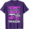 Truck Driver Wife Shirt Trucker Girlfriend Husband
