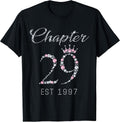 Pink Crown 29th Birthday Tee Gift For Womens