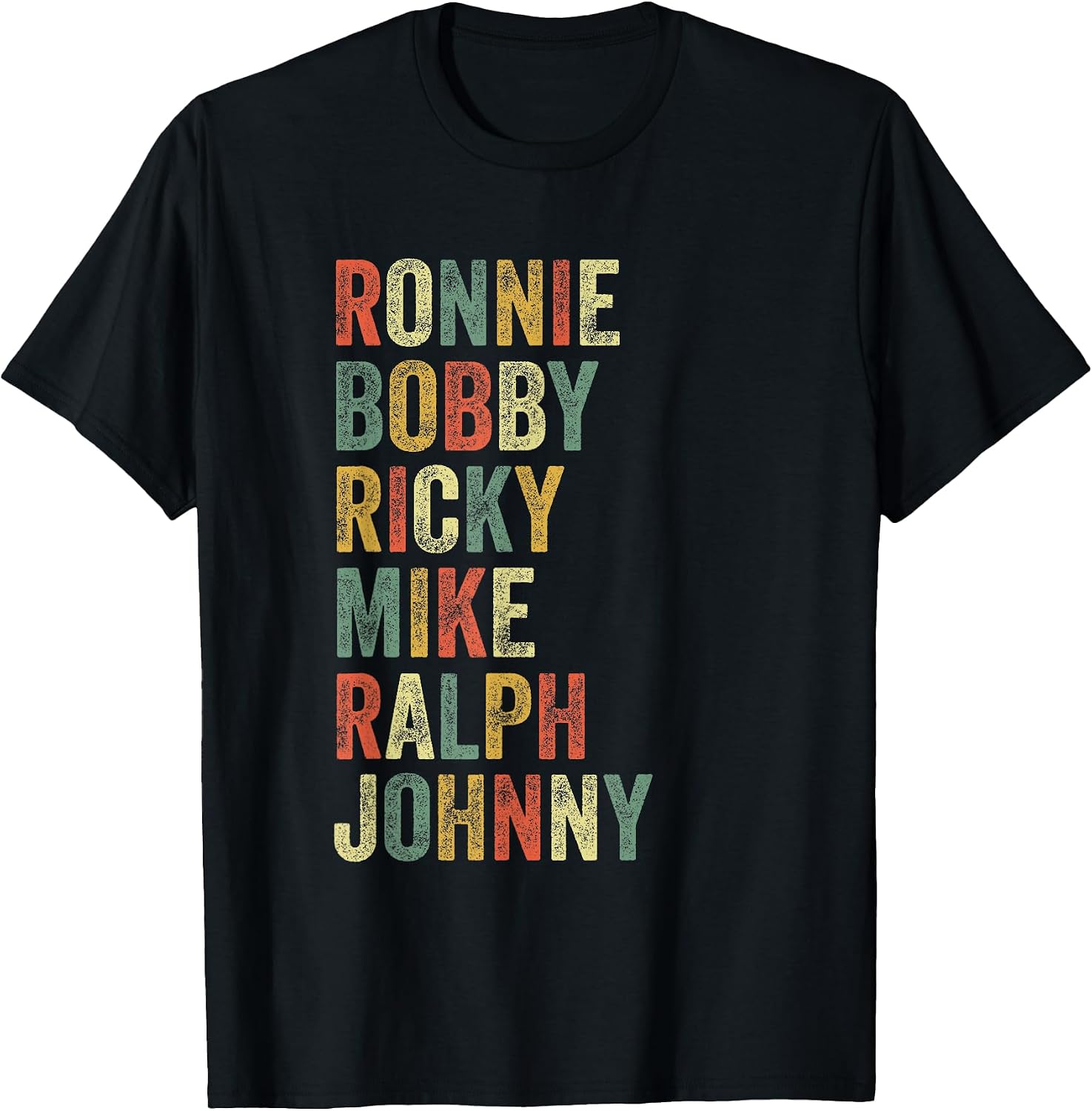 Ronnie Bobby Ricky Mike Ralph Johnny 80s Slang Rap