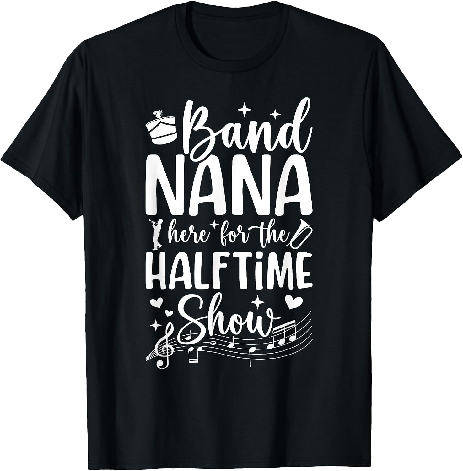 Funny Marching Band Nana On Mother's Day