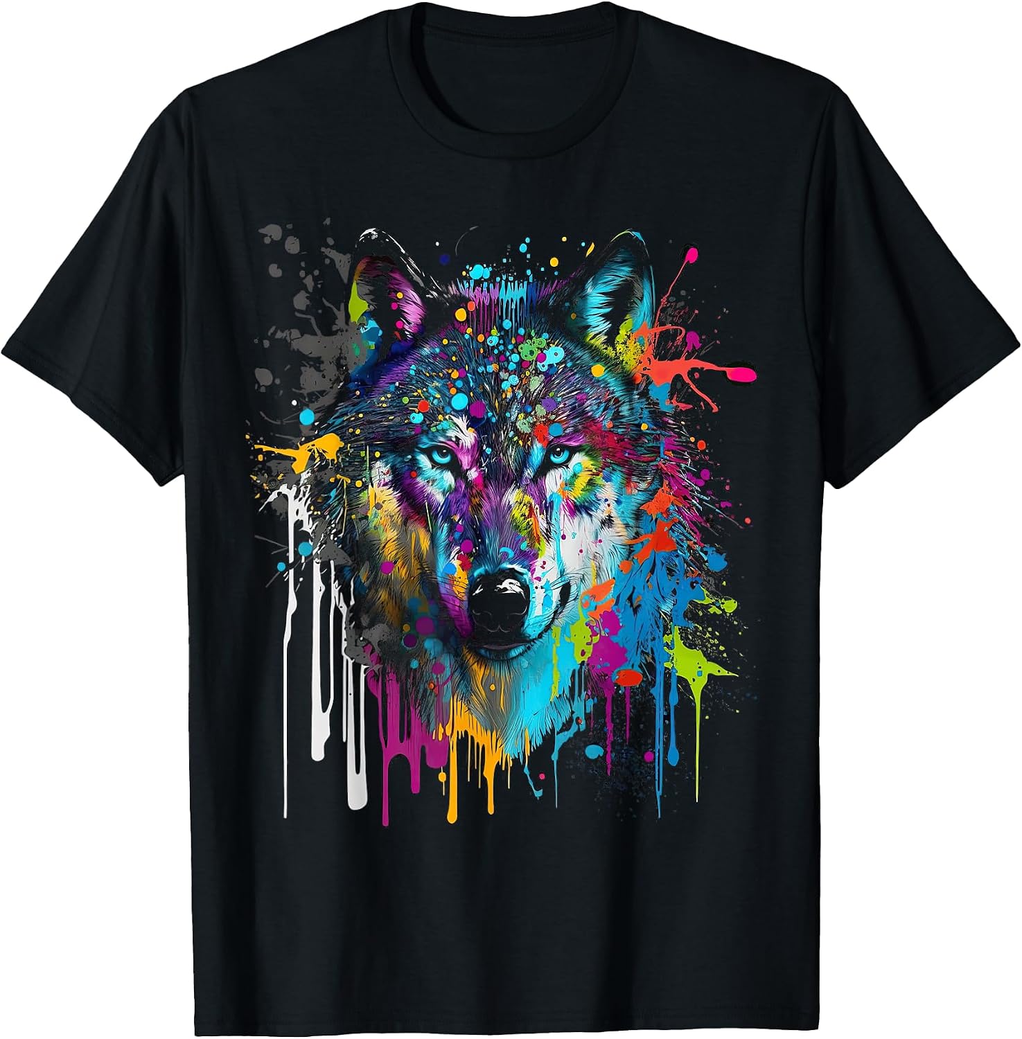 Unique Animal Splash Art Painting