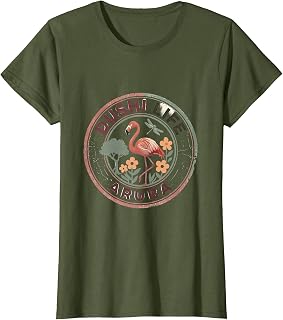 Dushi Life Aruba Floral Boho Design T-Shirt