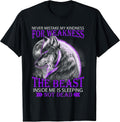 Never Mistake My Kindness Wolf Tee Shirt