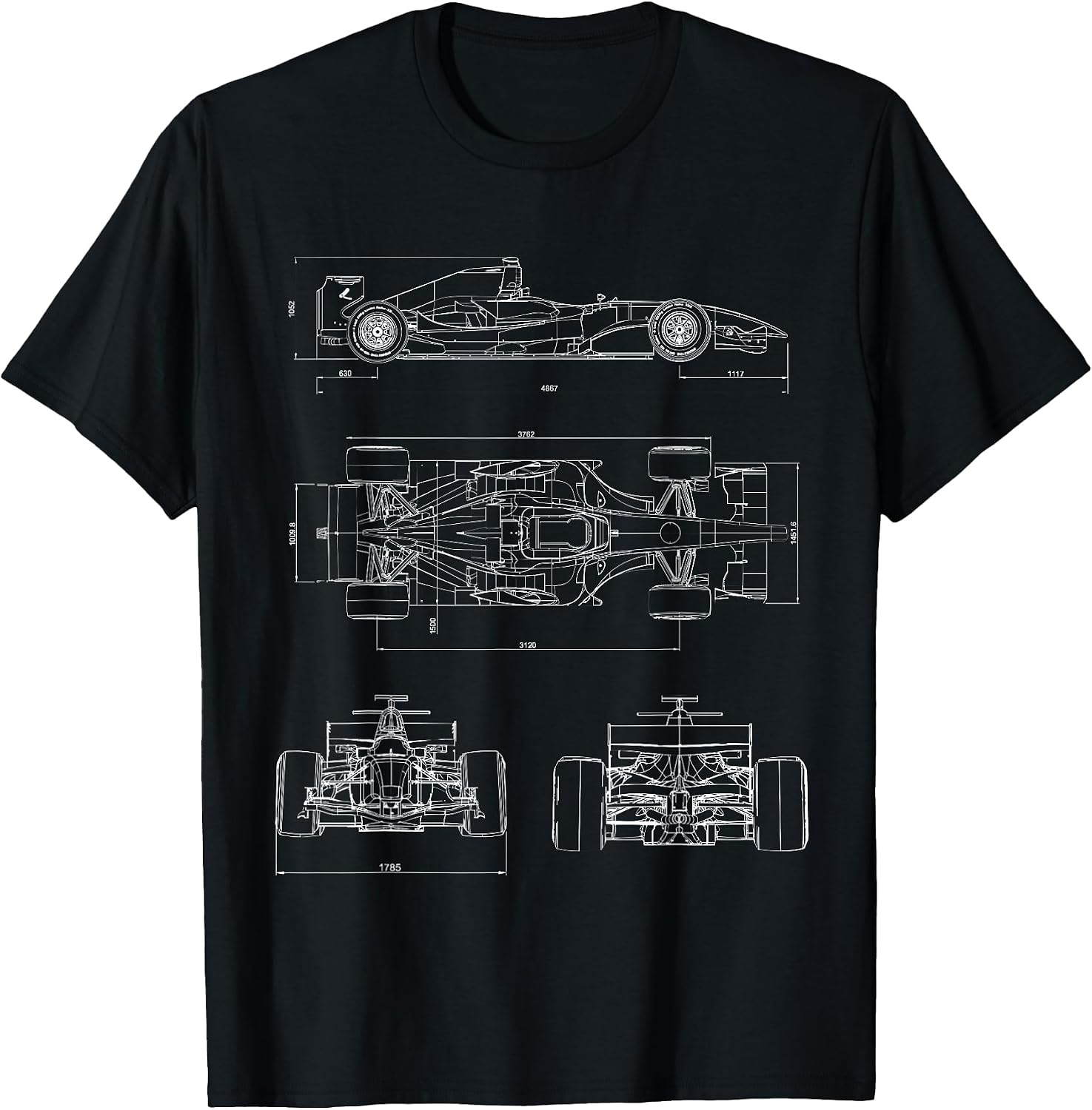Motorsport Car Diagram Designs