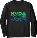 NVDA To The Moon Original AI Tee Designs