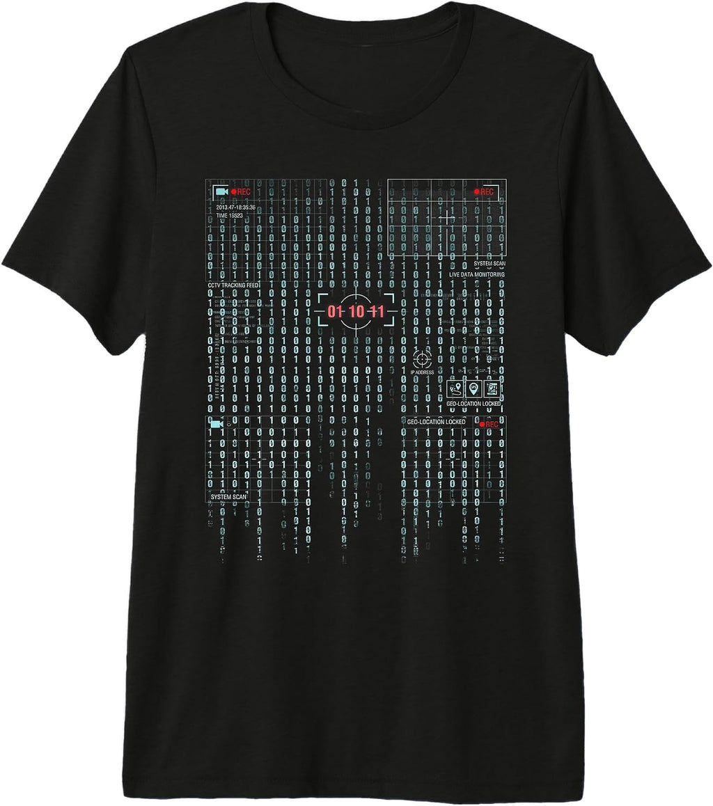 Binary Code Matrix Hacker
