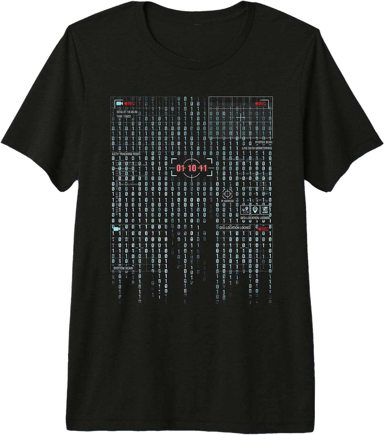 Binary Code Matrix Hacker