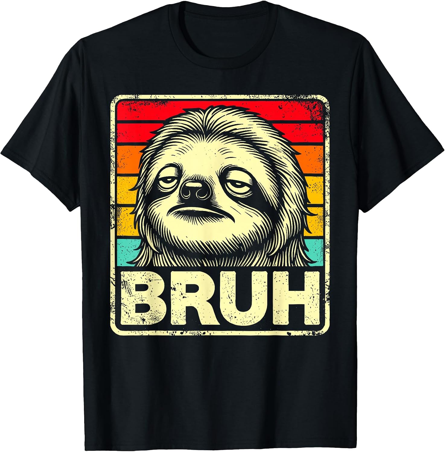 Meme Bruh Sloth Shirts For Men Women & Kids