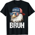 Eagle Fourth Of July USA Shirts Boy