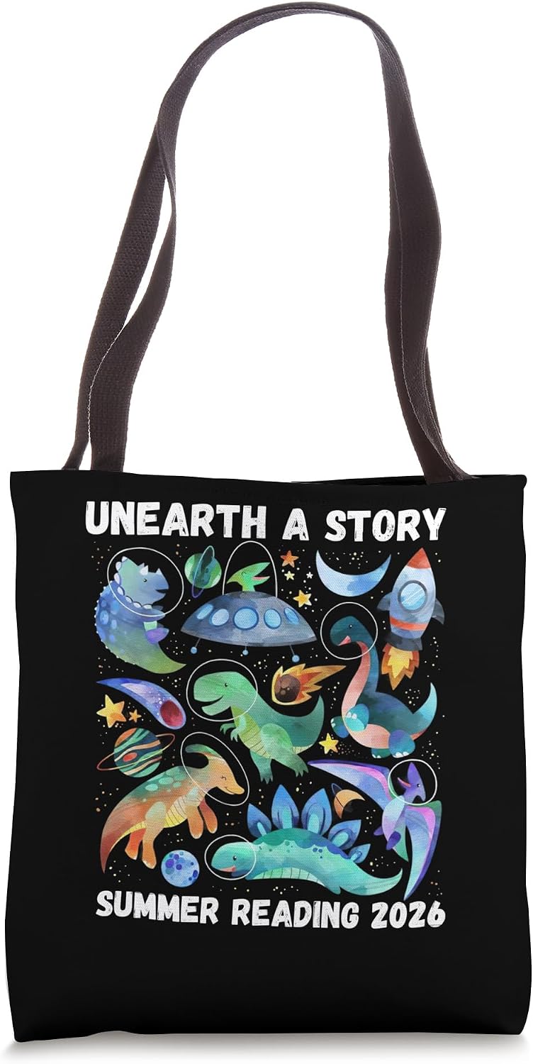 Kids Space Dinosaur Shirt Boys Girls Book Lovers