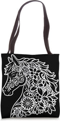 Mandala Horse Art For MAN women Horse Flower lover