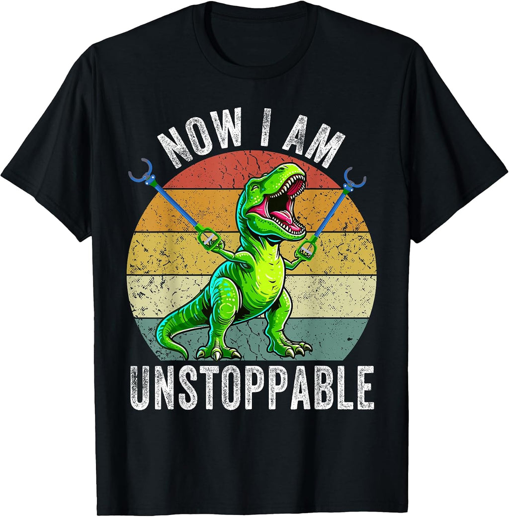 Retro Vintage Now I Am Unstoppable Trex