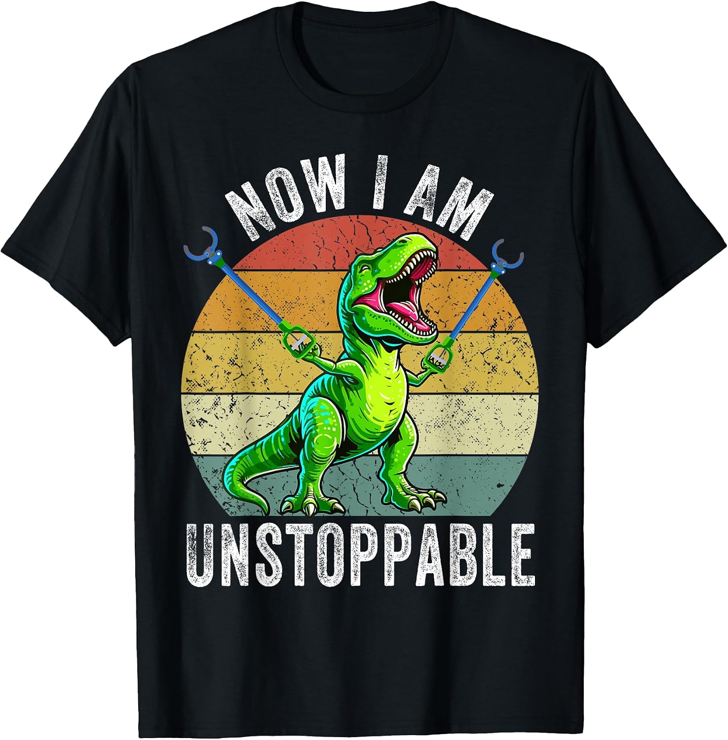 Retro Vintage Now I Am Unstoppable Trex