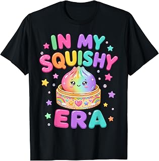 Cute Kawaii Dumpling in My Squishy Era Women Girls T-Shirt