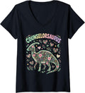 Counselor Appreciation Gifts Floral Dino Merch