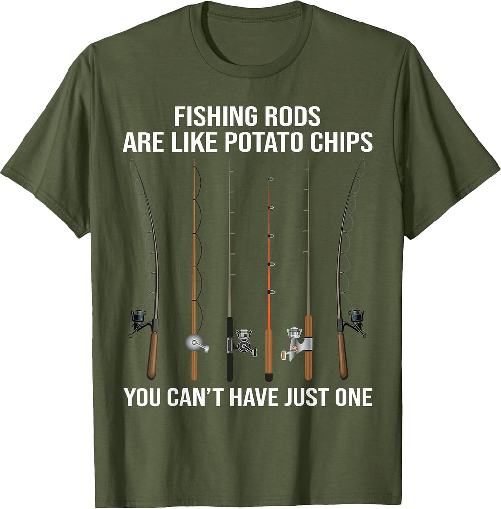 Fishing Rods Are Like Potato Chips