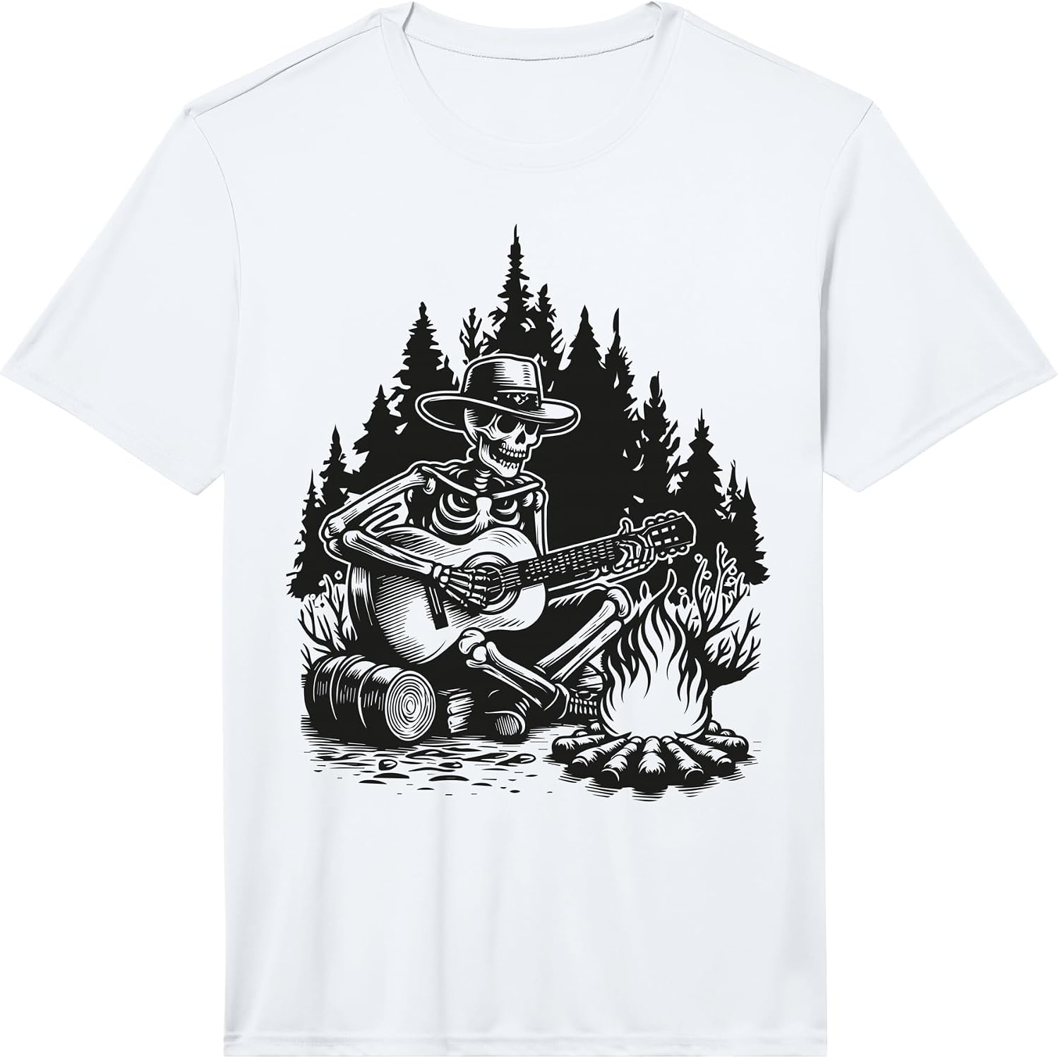 Vintage Skeleton Campfire Merch & Co