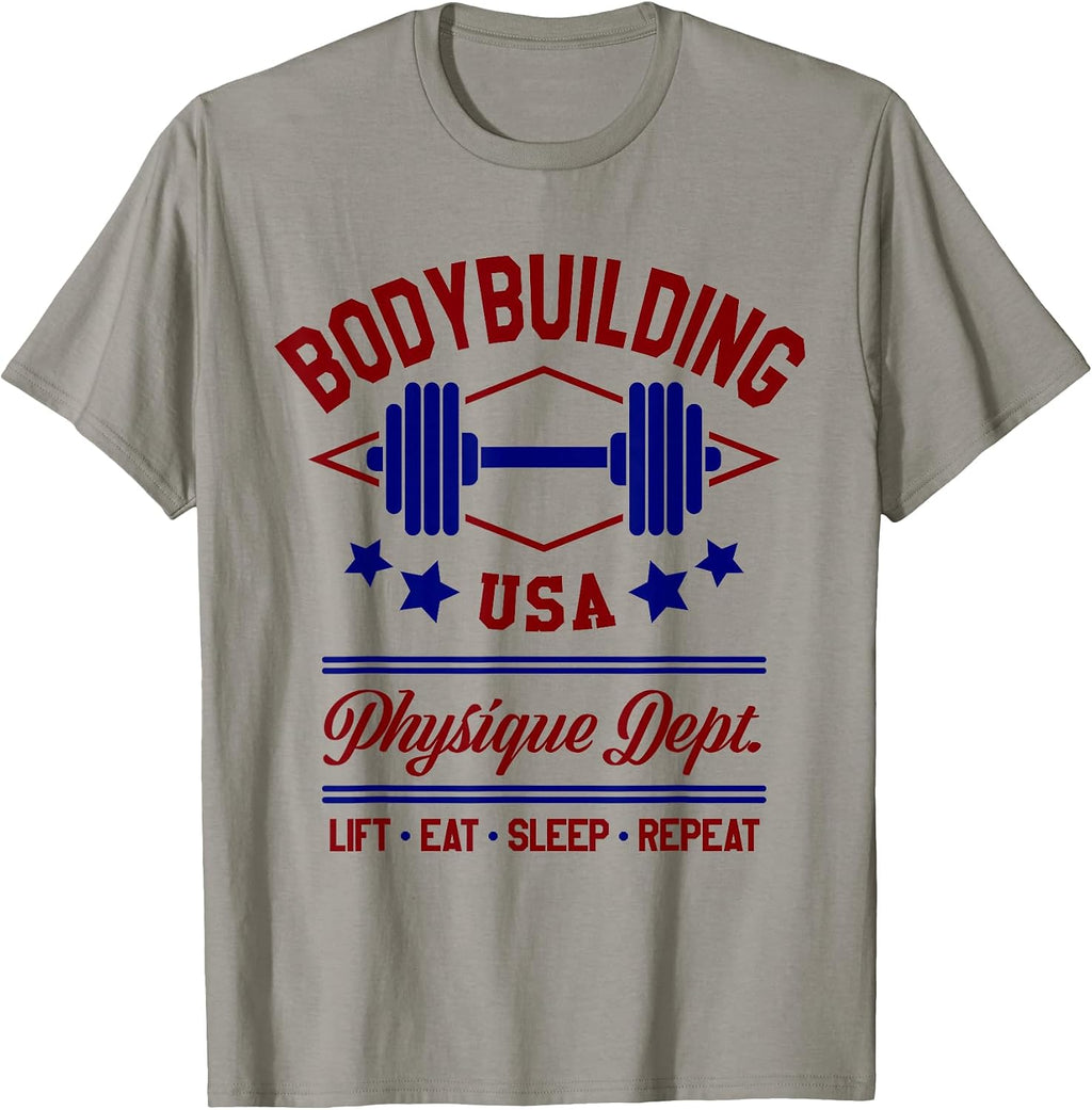 Weightlifting Bodybuilding Shirts for Men & Women