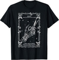 The Hairstylist Tarot Card Skeleton Hand Salon