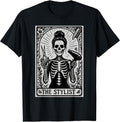 Hair Stylist Skeleton Hairdresser Cosmetologist