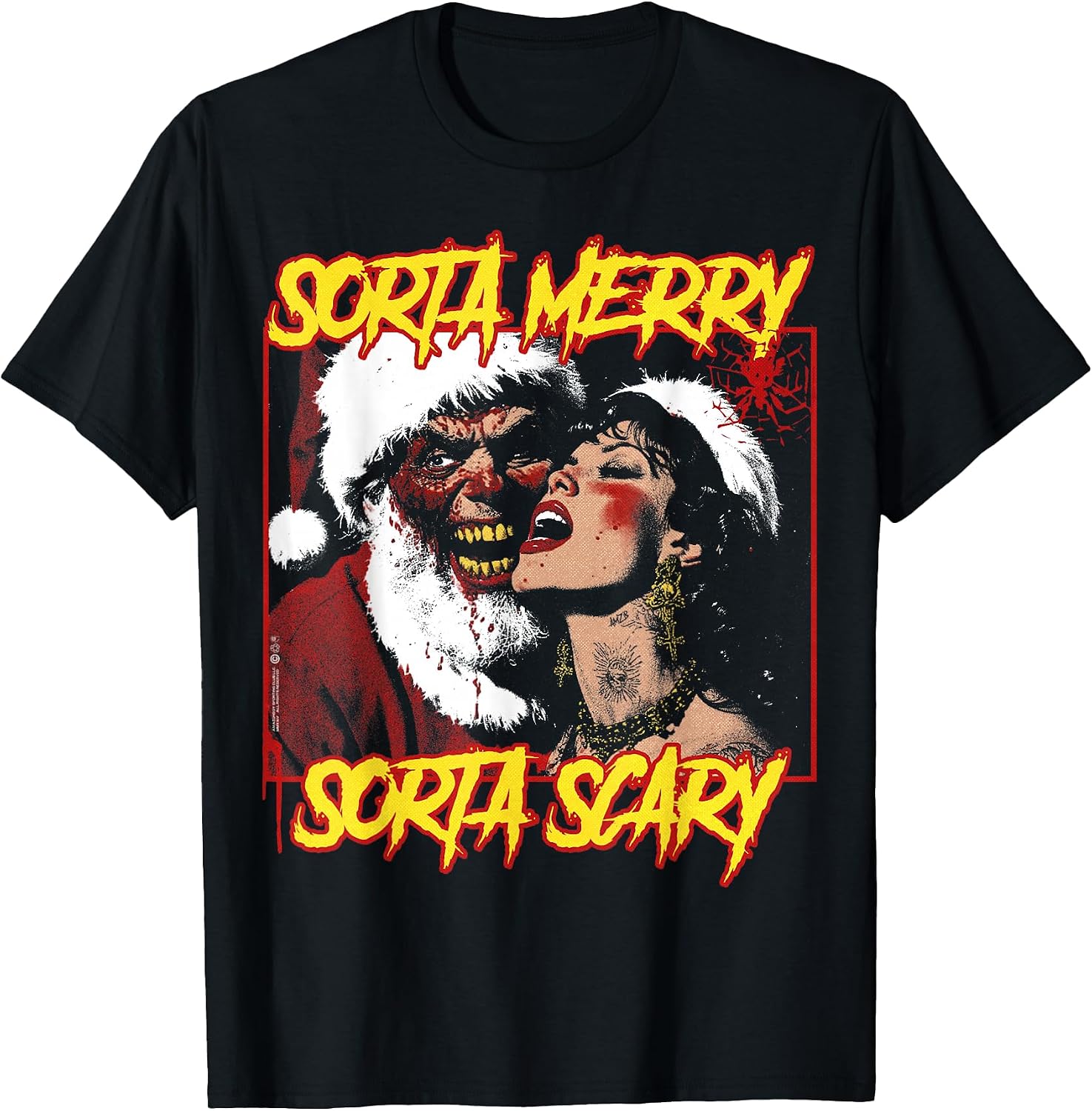 AMZB / Sorta Merry Sorta Scary Vintage Santa Claus