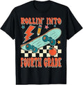 4th Grade for Boys Back to School First Day Fourth Grade T-Shirt