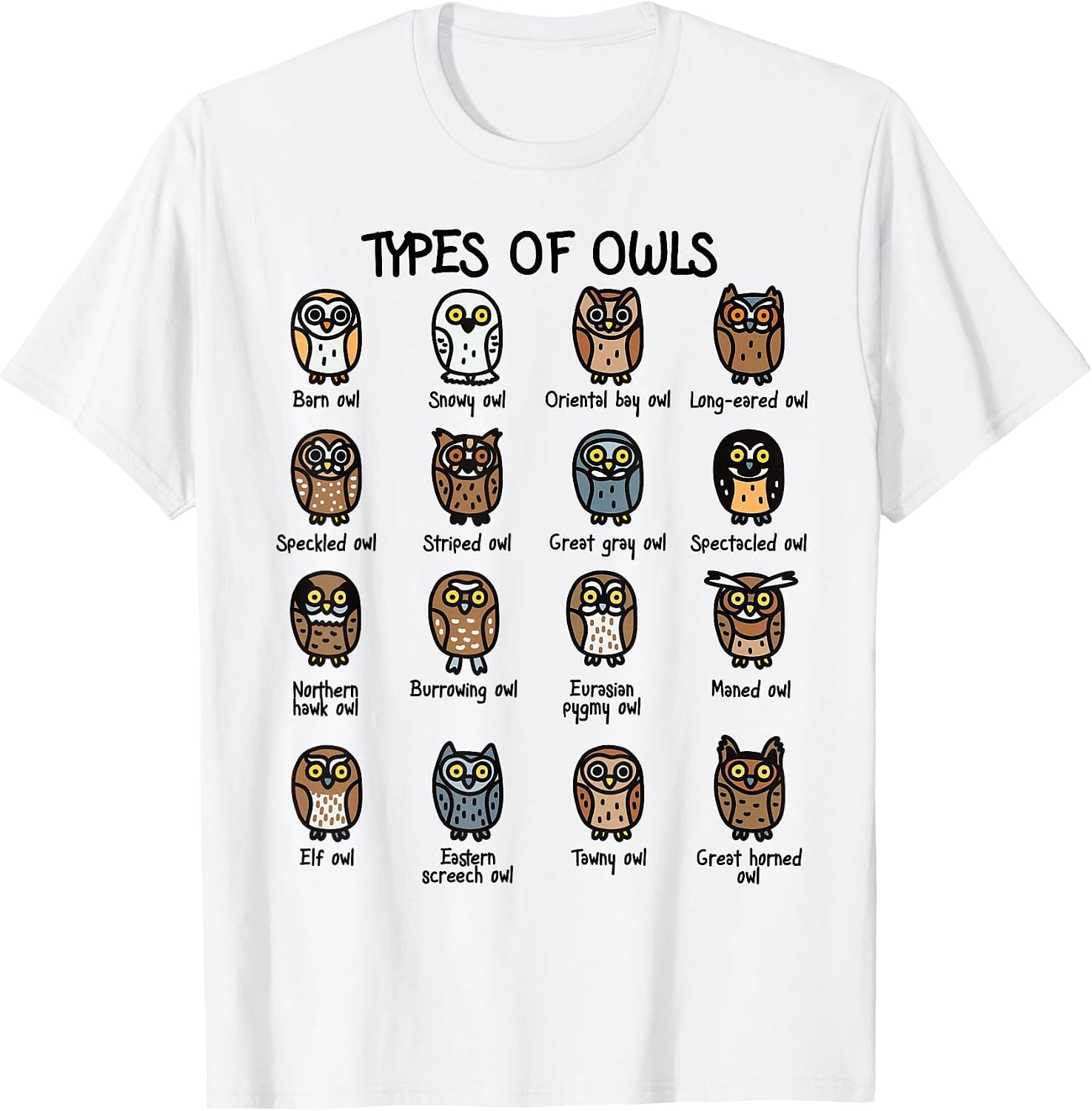 Types of Owls Collections By Josy