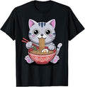Cute Ramen Design for Men Women Kids Noodles Ramen Lovers T-Shirt