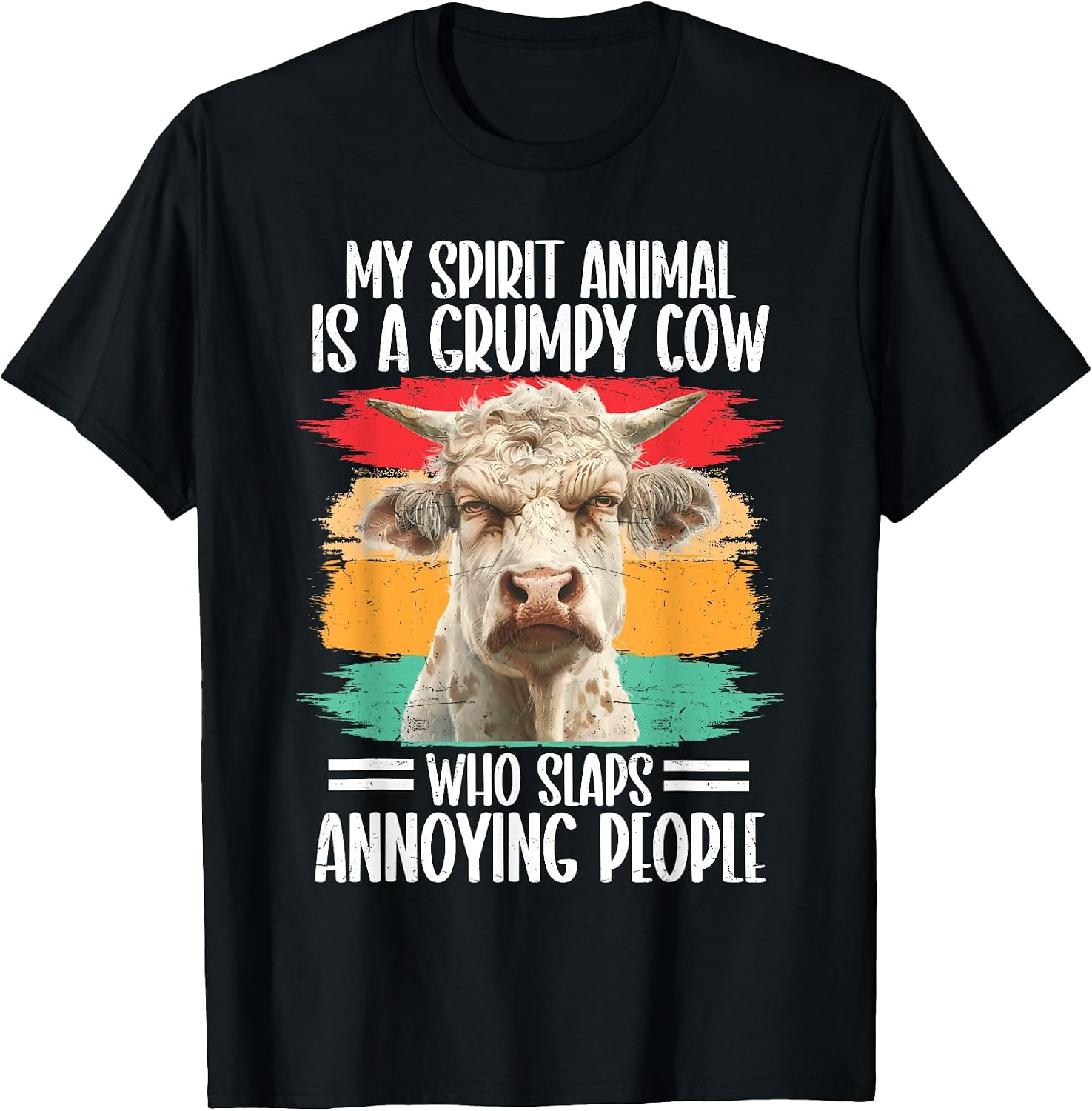 Funny Cow For Cows Farm Owner
