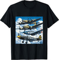 WW2 Warplanes B-17 P51 Mustang F4U Corsair P40