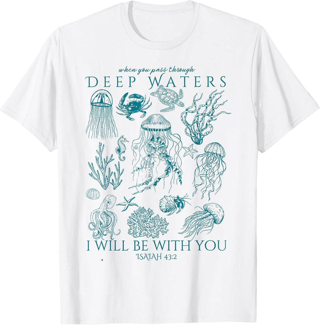 Christian Ocean Animal Shirt Faith Apparel Gift