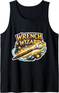 Wrench Wizard Funny Mechanic Quote Saying Merch