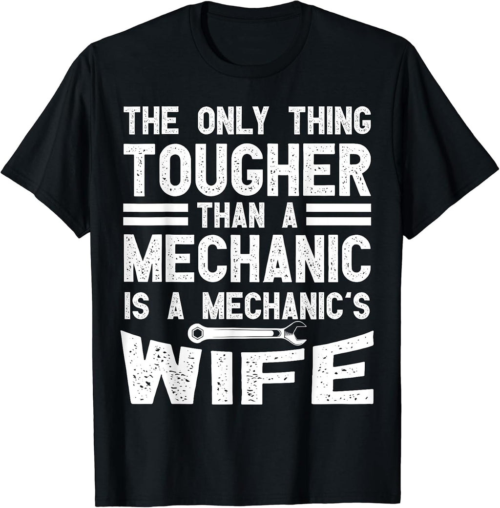 Cool Mechanic Wife Humor Quote Merch