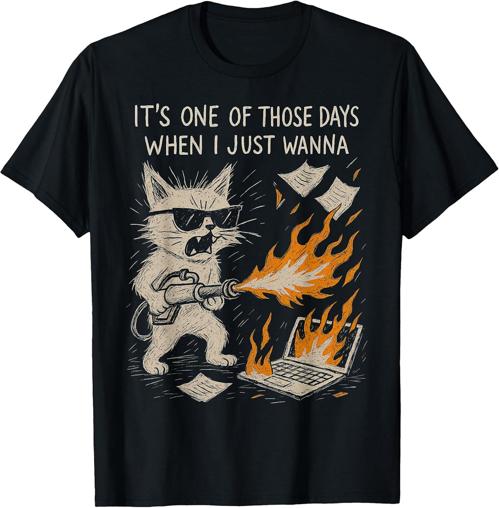 Cat Graphic Tees For Men Women Teens