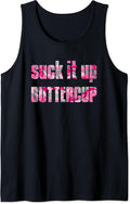 S.u.ck It Up Buttercup Pink Camo By Merch