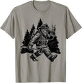 Funny Bigfoot Firefighter Sasquatch Design