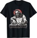 Jesus Christ DJ Turntables Music Producer EDM