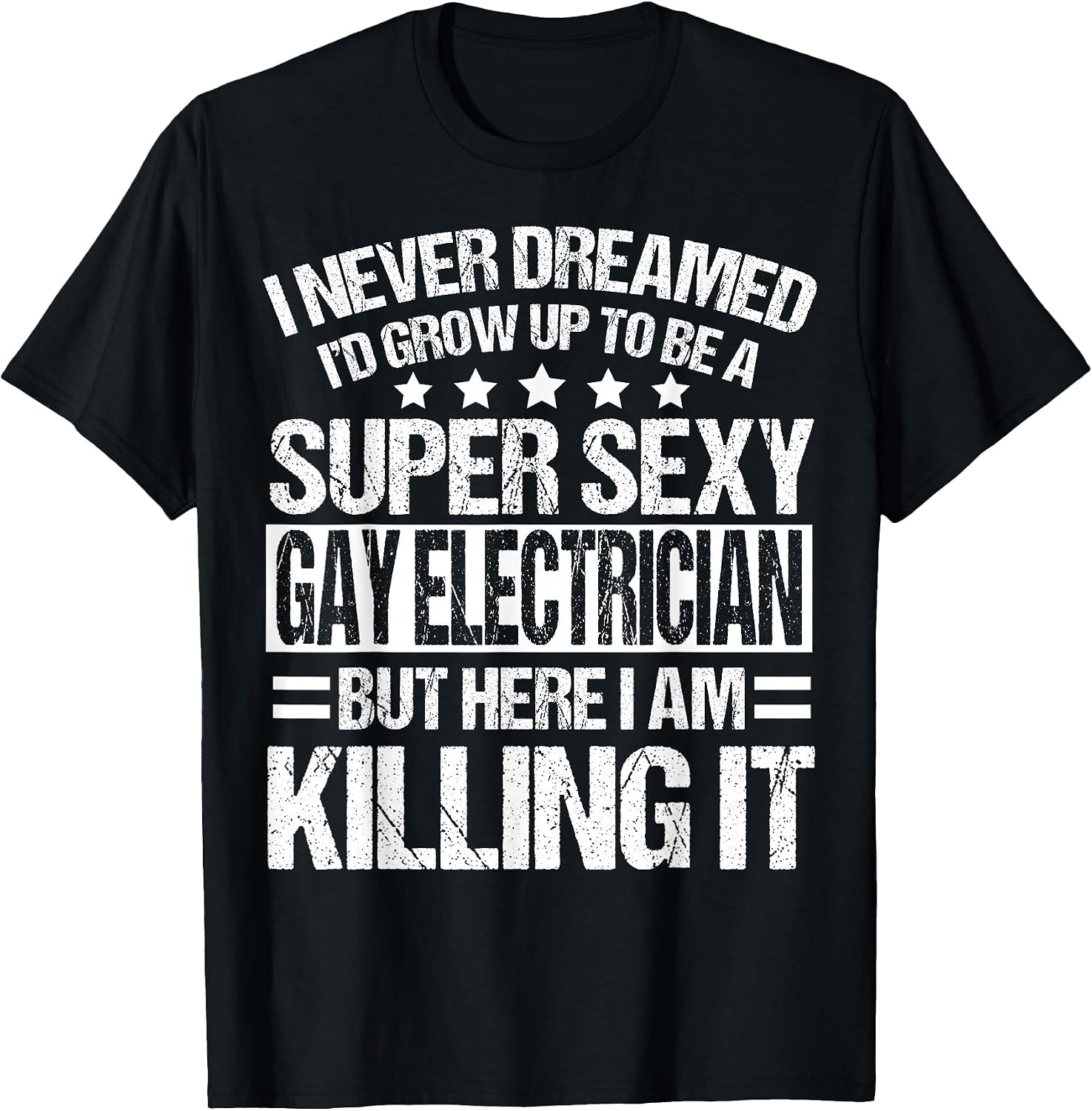 Cool Gay Electrician Humor Quote Merch