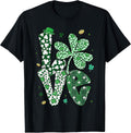 St. Patrick's Day Love Shamrock Clover Funny Tee