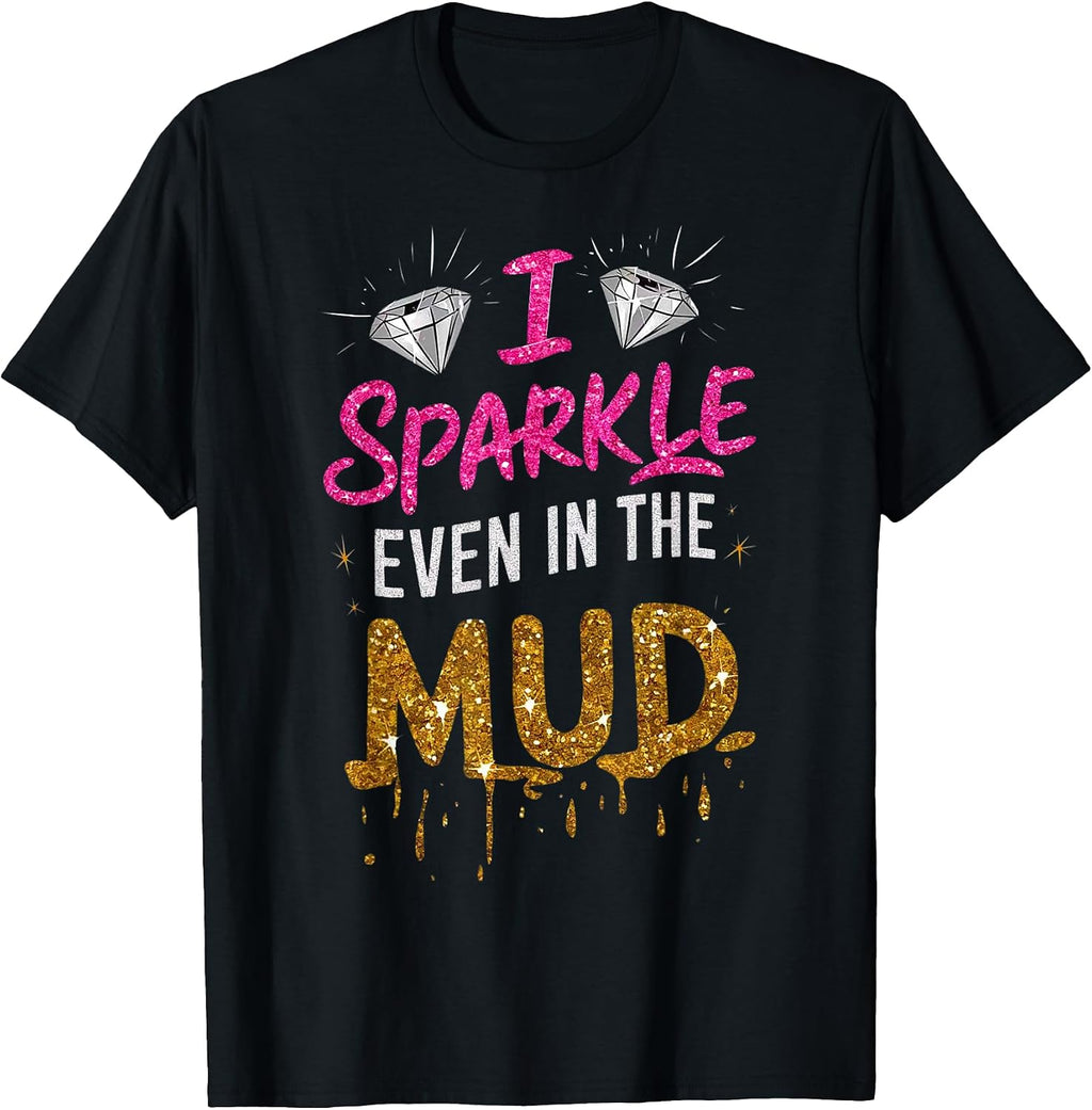 Funny Mud Run Mudding Running Mudder Race Kids ATV