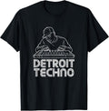 Detroit 1980s and 1990s techno shirts