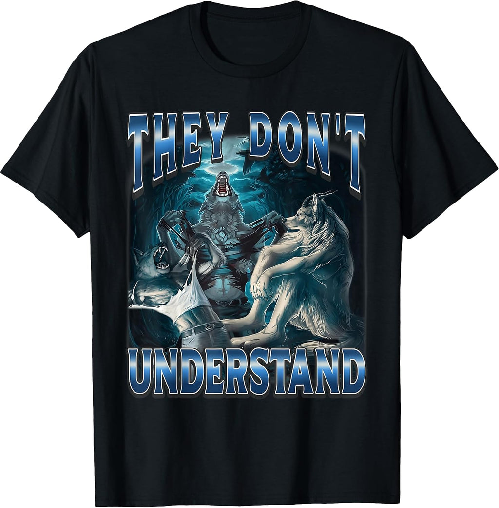 Funny Unhinged Alpha Wolf Meme