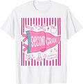 Pennants Striped 2nd Grade Girls Back to School Second Grade T-Shirt