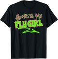 Matching His and Hers She's My Fly Girl 80s 90s Rap Graffiti T-Shirt