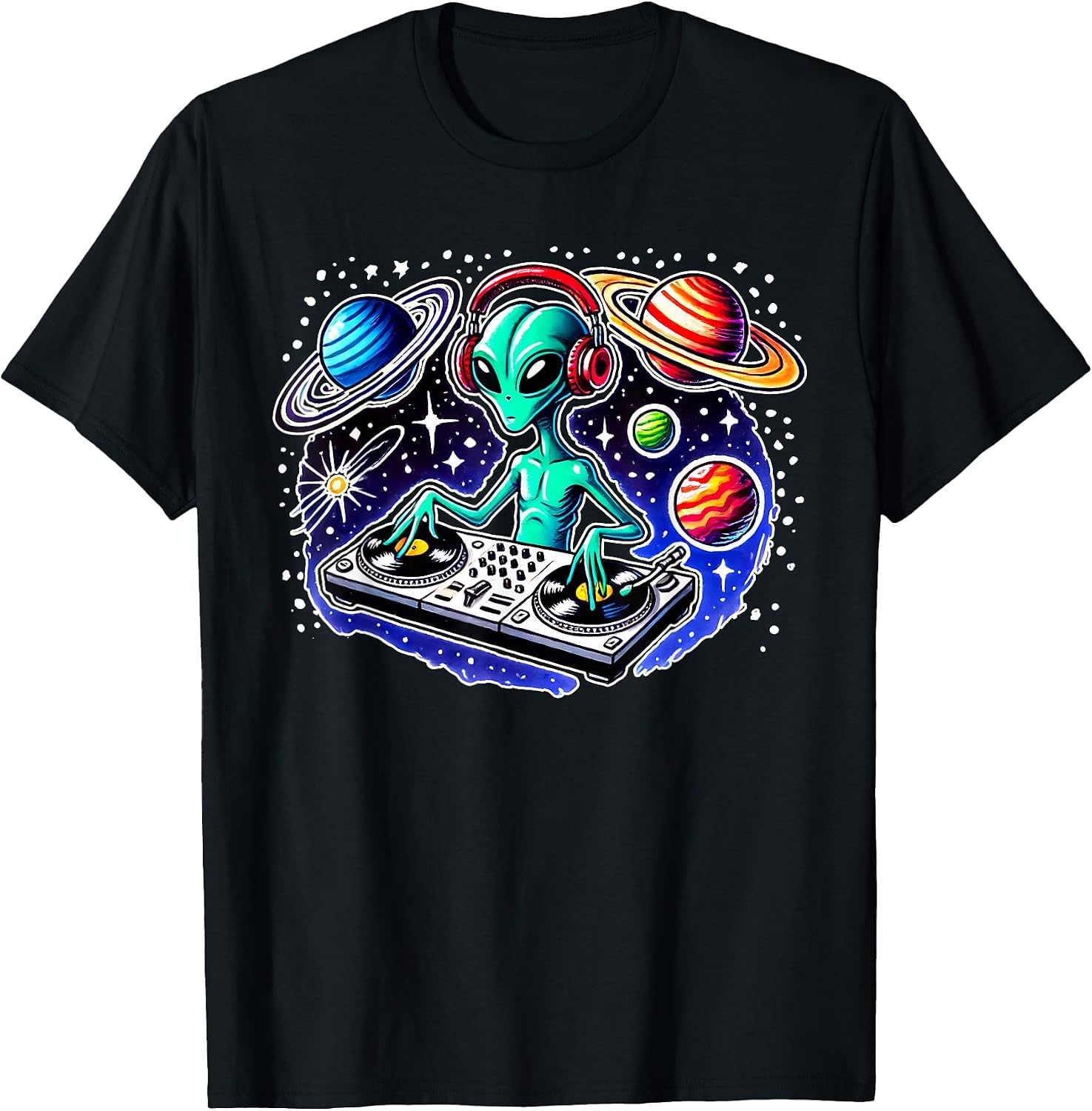 EDM Festival Music Apparel for Alien Men Women