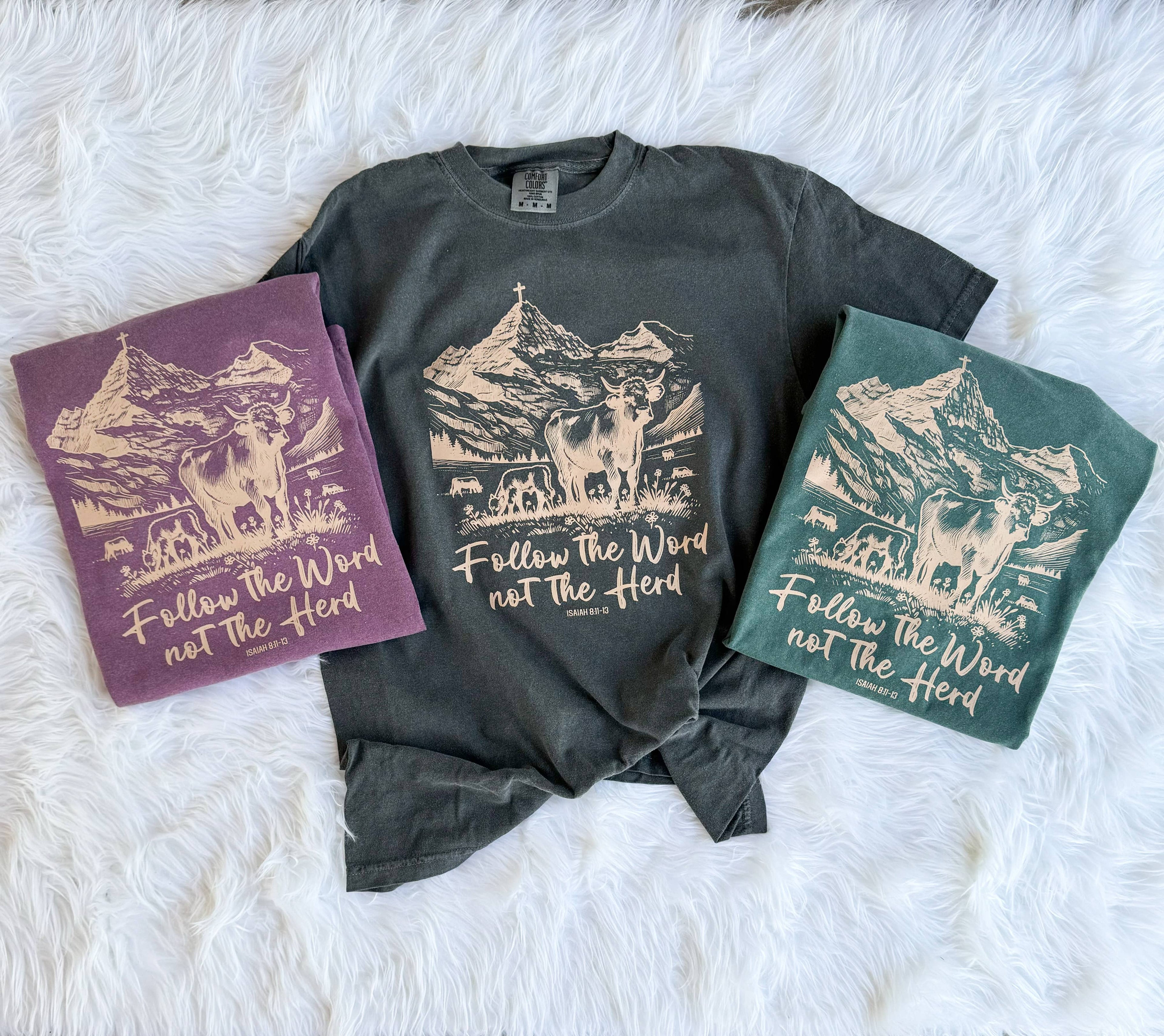 Follow the Word Christian Tee - Faith Summer Graphic Tee