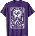 Funny Skeleton Tarot Card Hairdresser