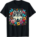 Colorful Wolf Lover Art Wolf